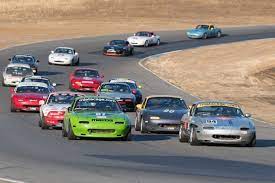 National Speed Sport Association (NASA) views Guinness Record with largest number of Miatas on track