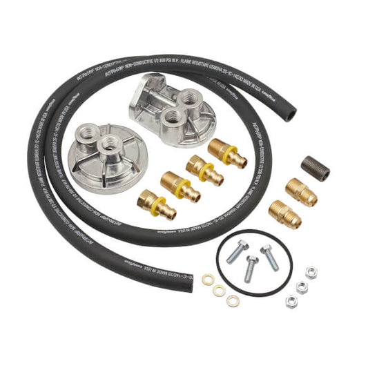 INSTALLATION INSTRUCTIONS FOR MR. GASKET 7680 AND 7682 OIL FILTER RELOCATION KITS