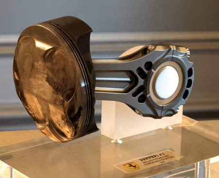 Ferrari F1 connecting rod and piston