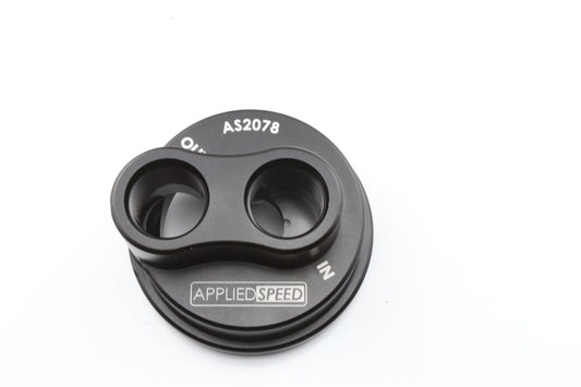 APPLIEDSPEED Toyota Scion BRZ Oil Filter Relocation Kit - Engine Oil Filter Remote Adapter