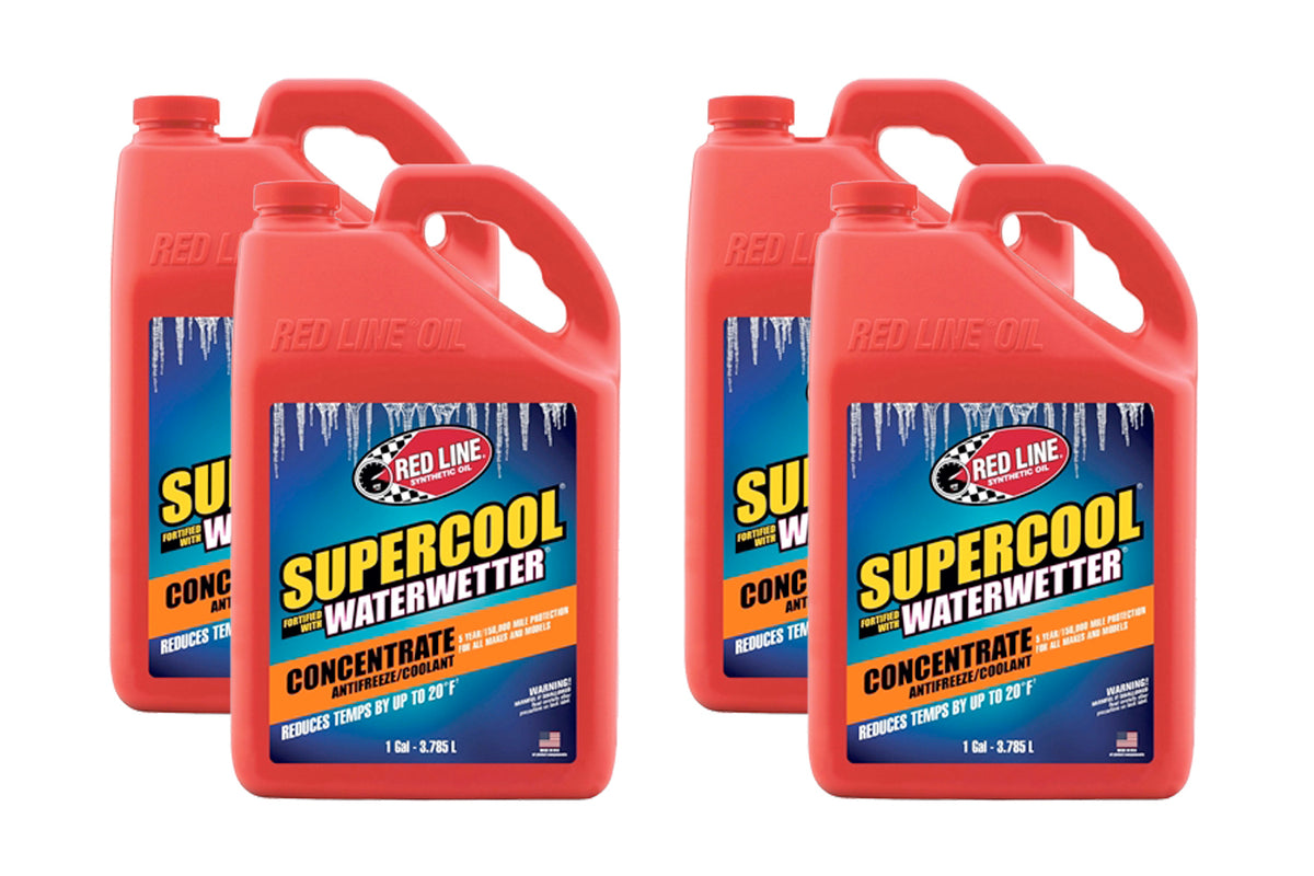 Redline Supercool Concentrate Coolant Case 4x1 Gallon