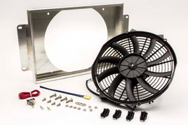 Electric Cooling Fan & Shroud Kit Sirocco Radiators AFCO AFC80104NFAN