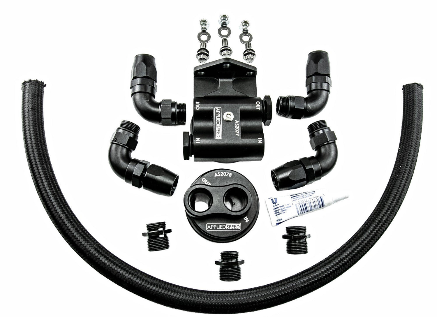 Oil Filter Relocation Kits - Appliedspeed