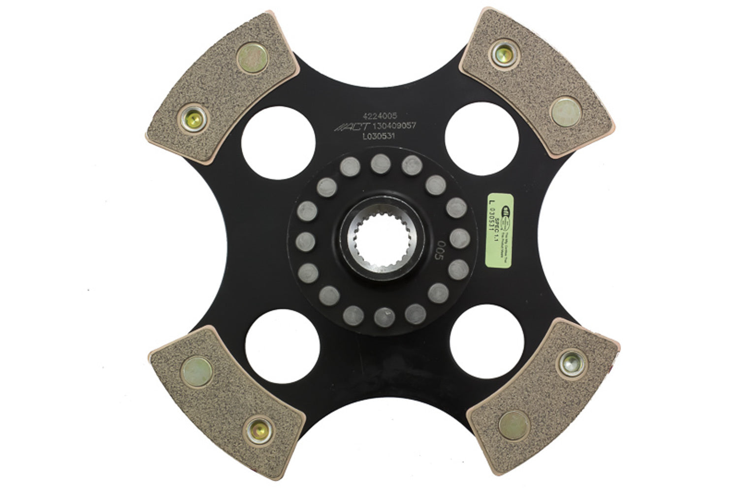 ACT 4 Pad Rigid Race Disc Multiple Applications