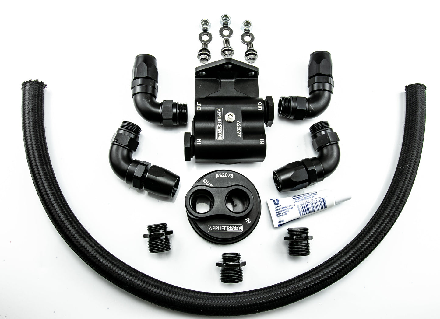 APPLIEDSPEED Toyota Scion BRZ Oil Filter Relocation Kit