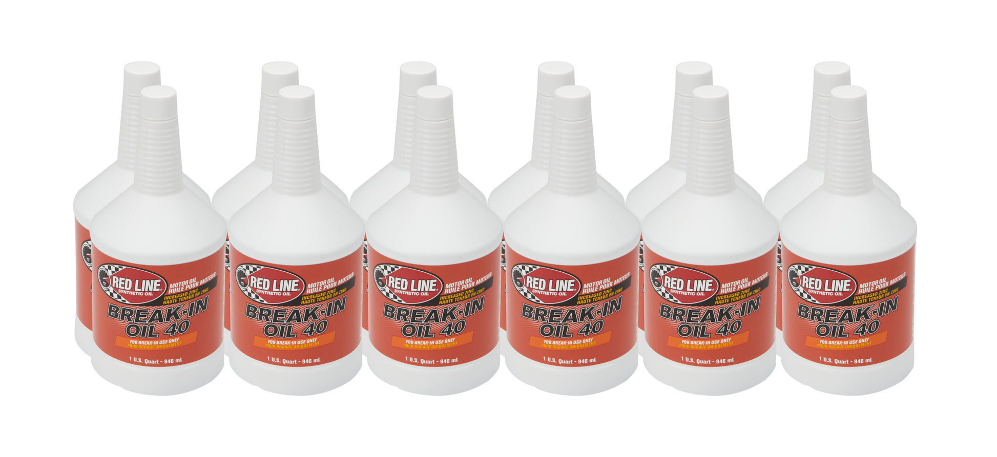 Redline Break In Oil 40W Case 12 x 1 Quart Bottles