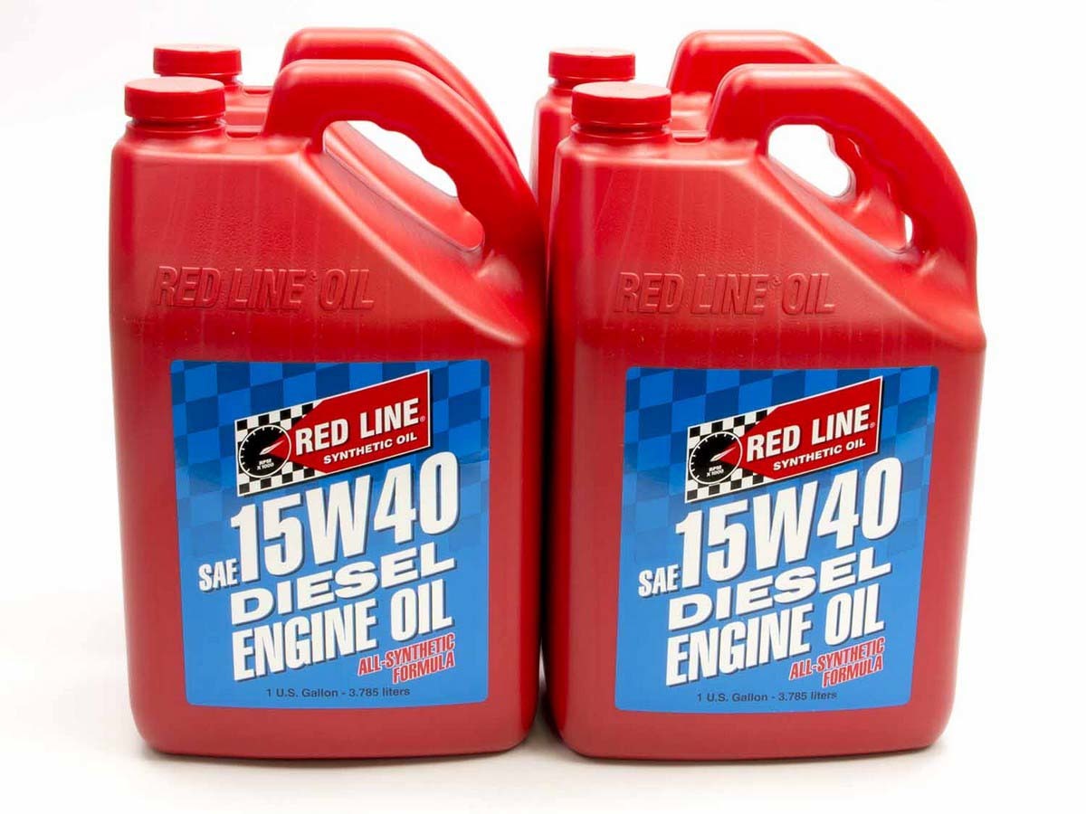 Redline 15W40 Diesel Oil Case/4- Gal