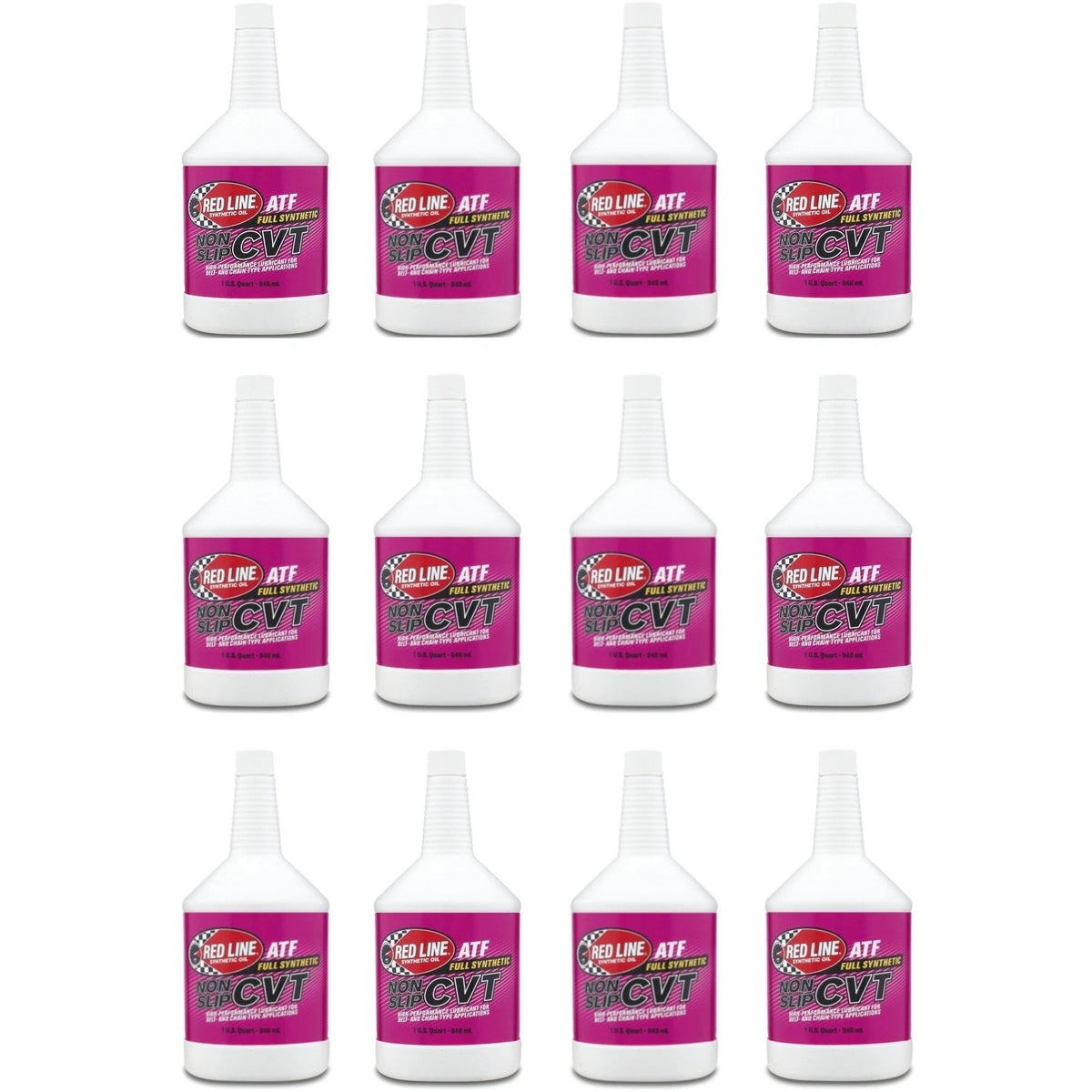 Redline Non-Slip CVT Trans Fluid Case 12 x 1 Quart Bottle