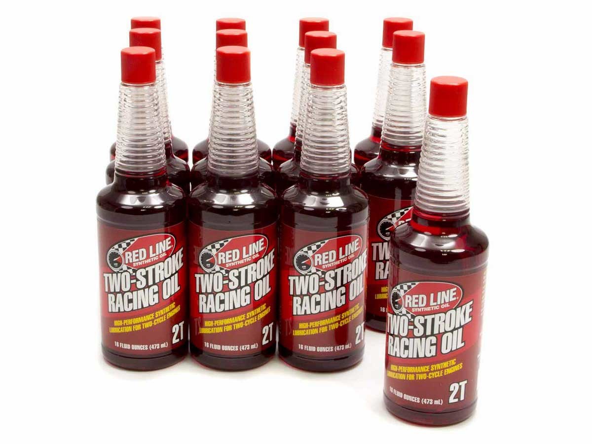 Redline 2 Cycle Racing Oil Case 12x16oz Bottles