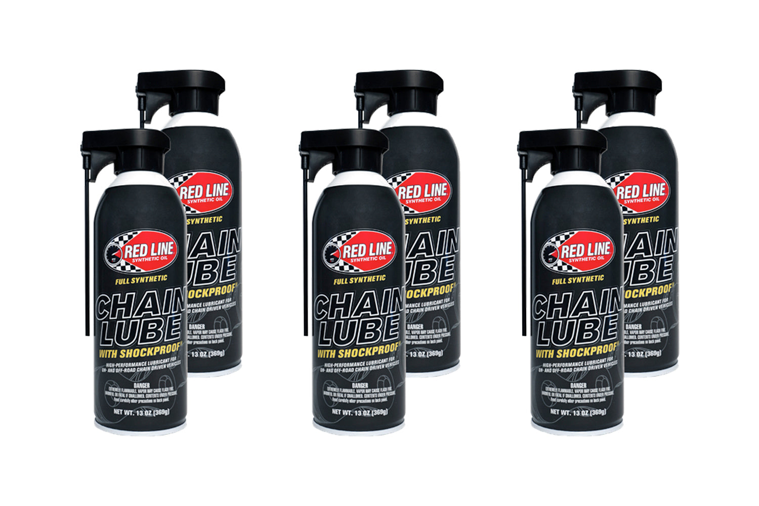 Redline Chain Lube Case 6 x 13oz