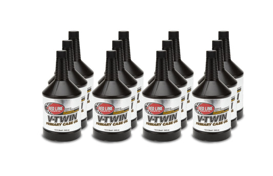 Redline V-Twin Primary Case Oil Case/12 x 1 Quart