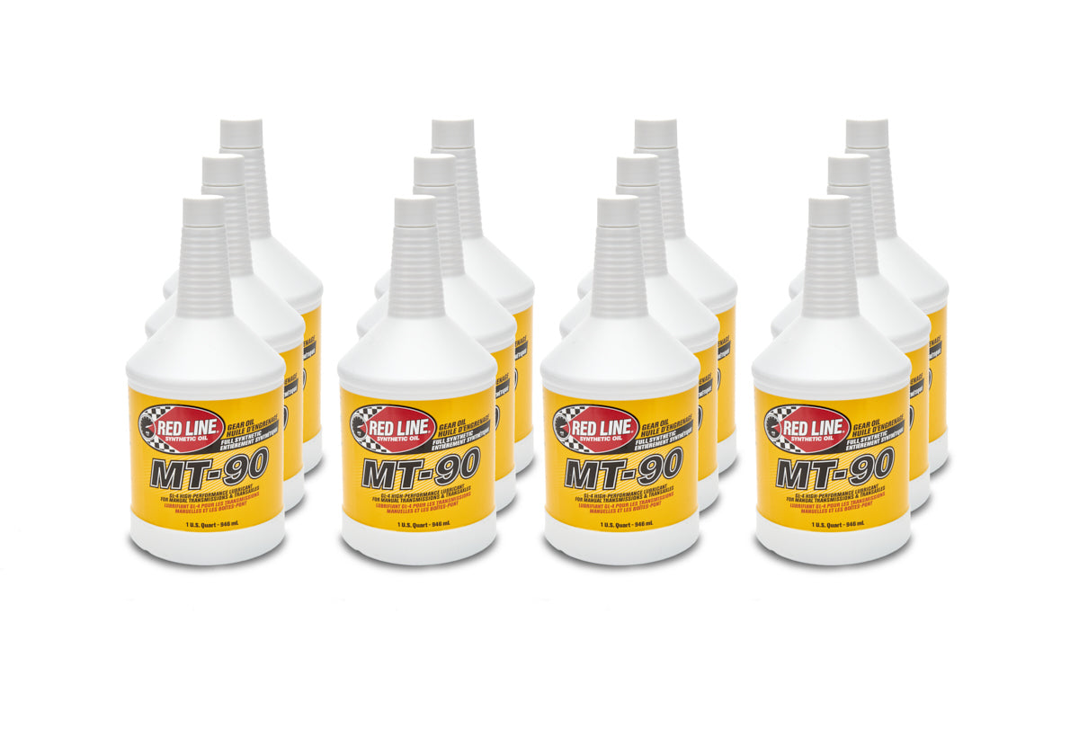 Redline MT-90 Manual Trans Lube Case/12 75W90 GL-4