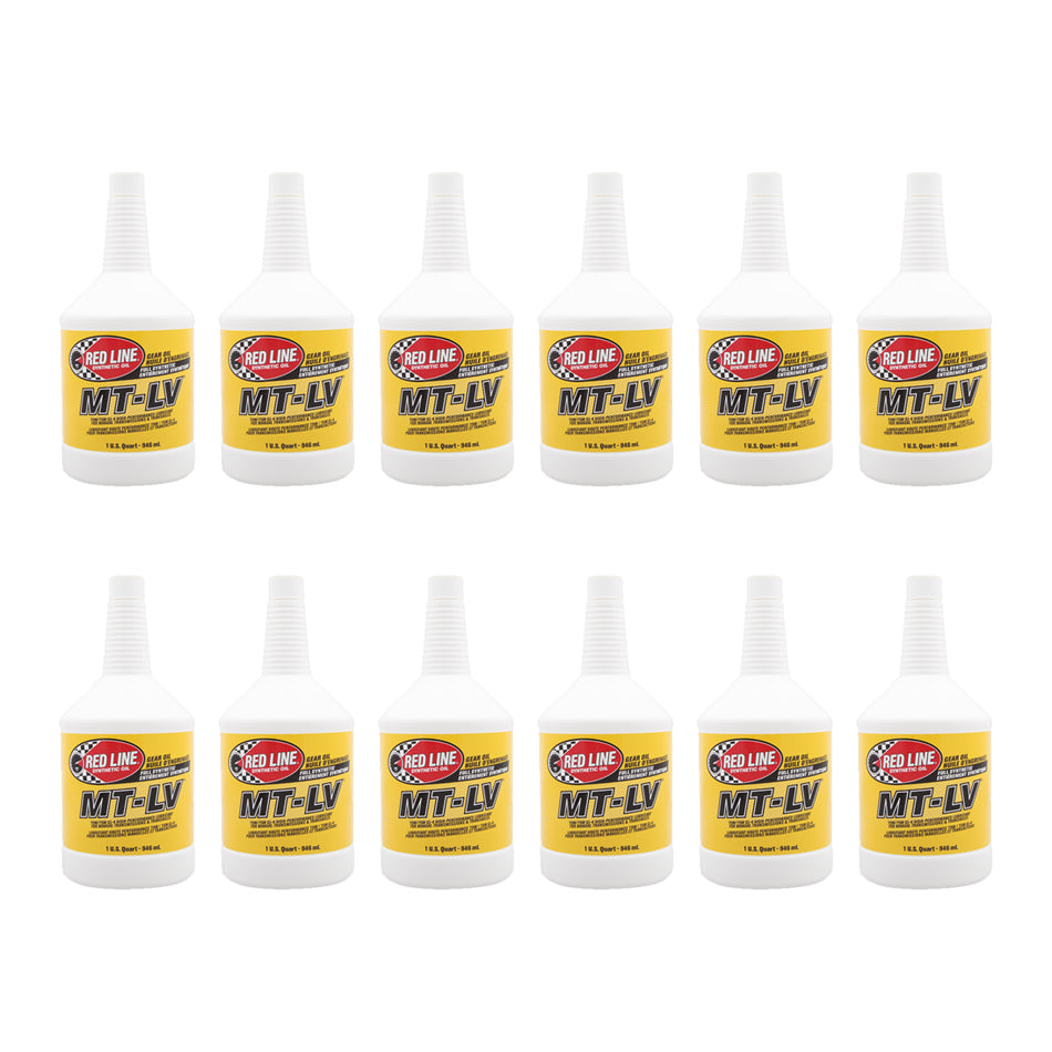 Redline MT-LV GL-4 Gear Oil Case 12 x 1 Quart