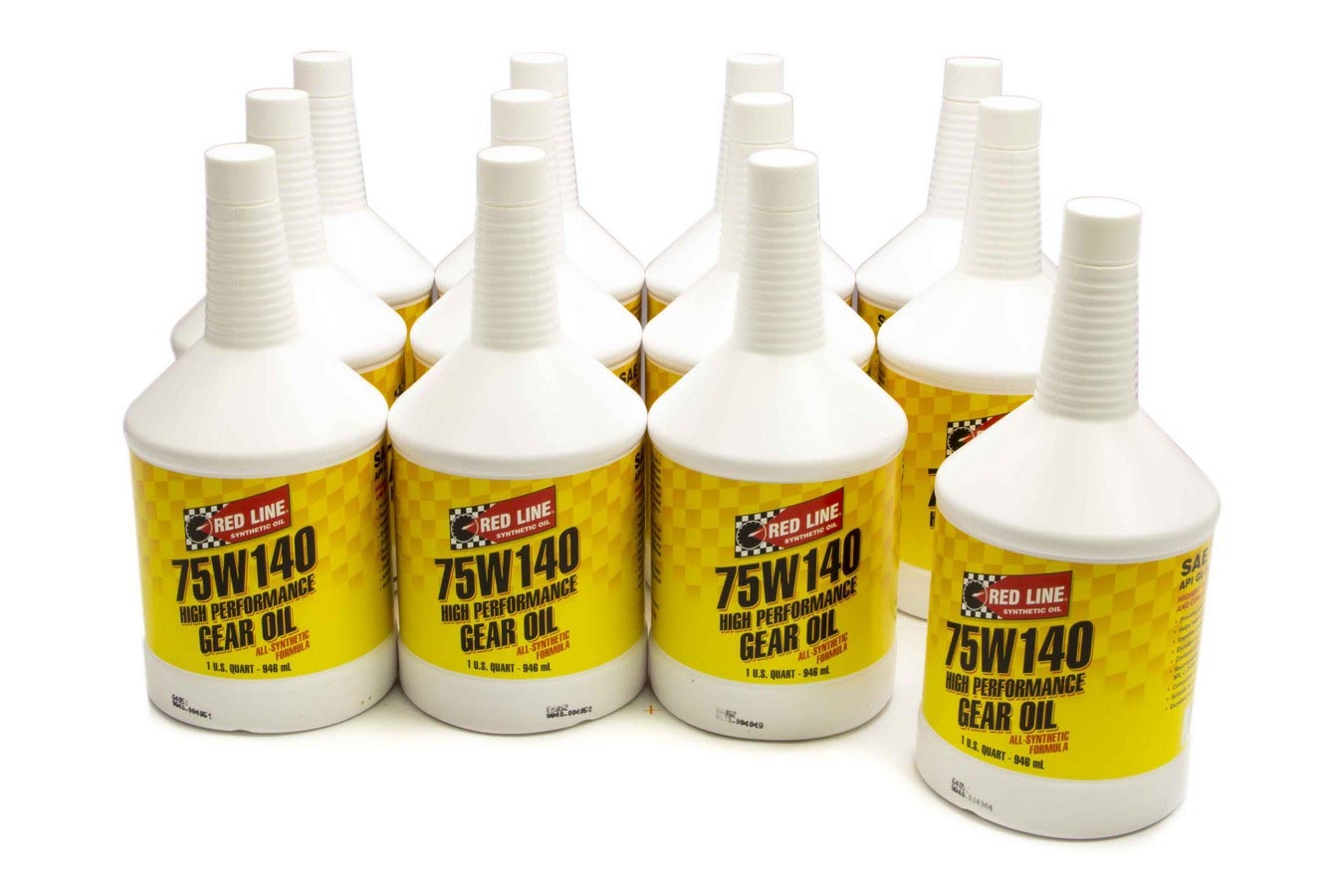 Redline 75w140 Gear Oil Case 12 x 1qt