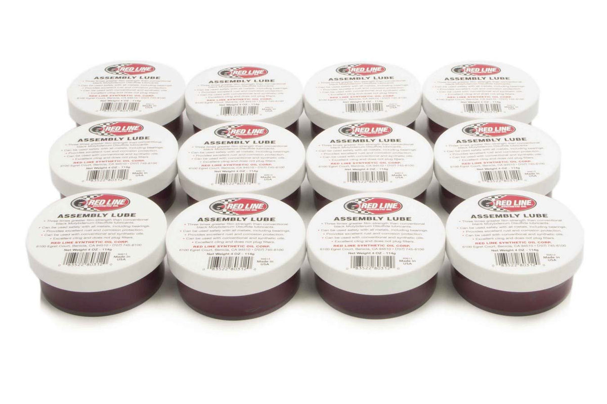 Redline Assembly Lube Case/12-4oz