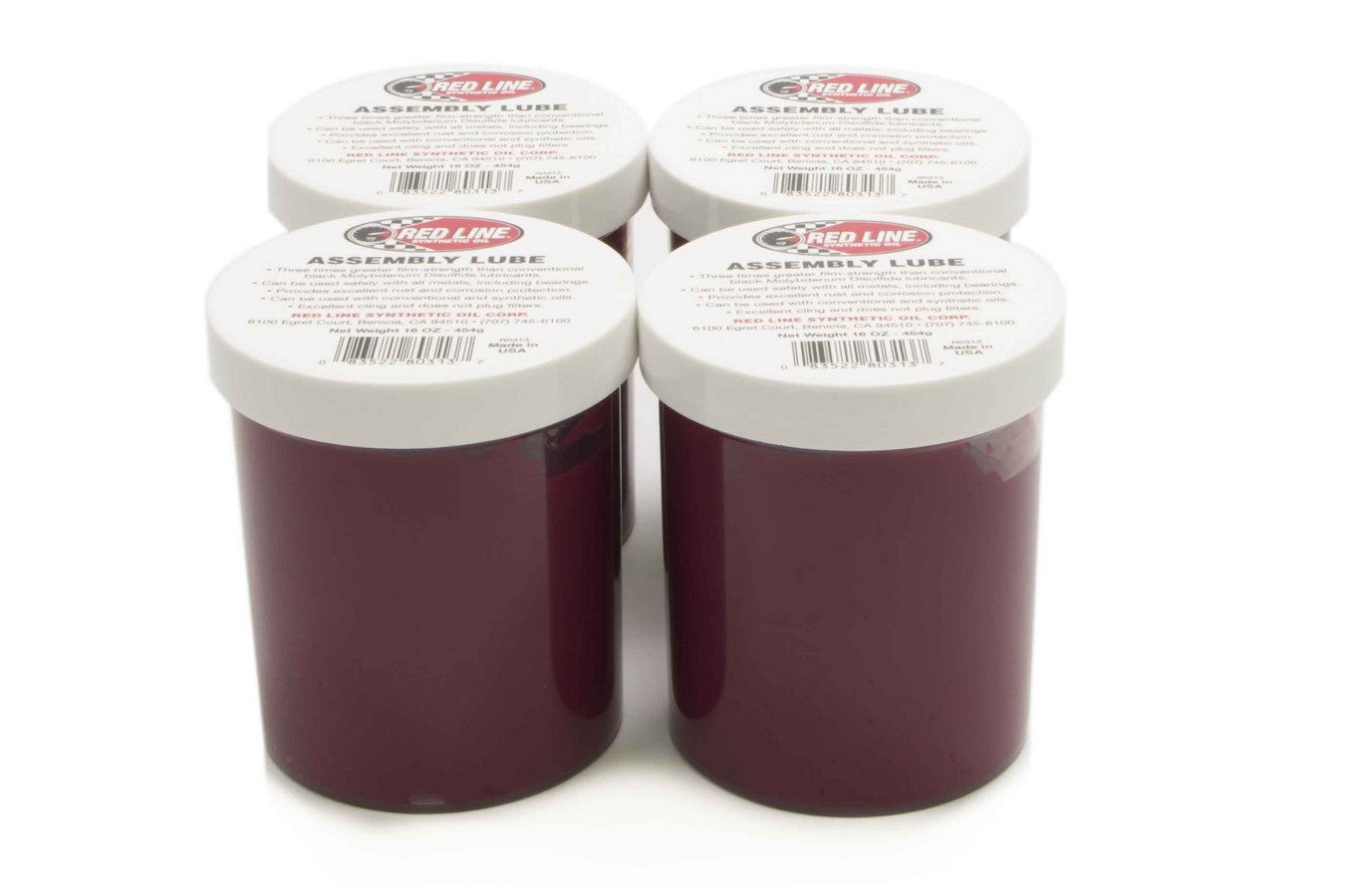 Redline Assembly Lube Case/4-16 oz