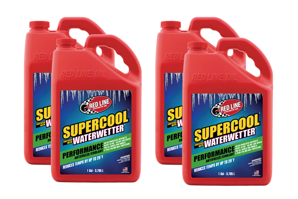 Redline Supercool Performance Coolant Case 4x1 Gallon