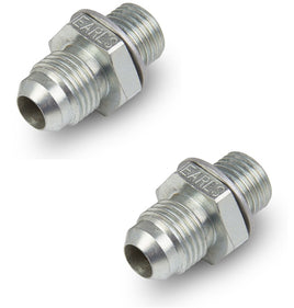 Transmission Oil Adapter Fittings | Earl's | 940006ERL | 1/4 in. 18 Thread Male to 6AN Male