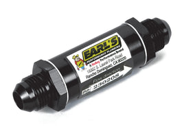 Inline Oil Filter | Earl's |AT230306ERL | 6AN | Black Anodized