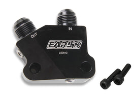 Side Mount Oil Cooler Adapter | Earl's | LS0012ERL | GM LS Engines